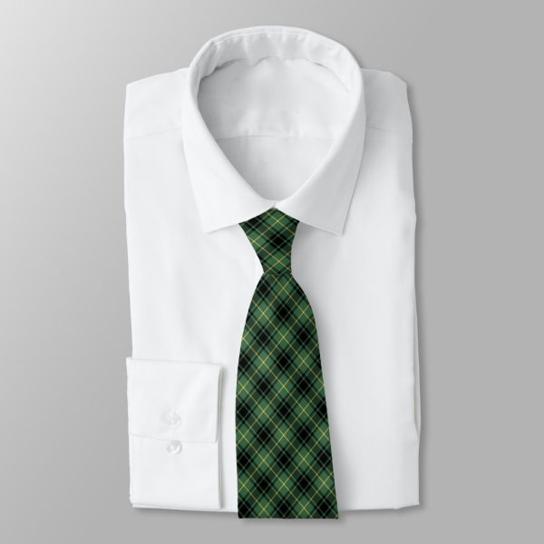 MacArthur tartan necktie