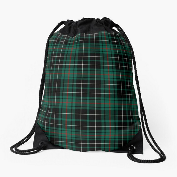 Clan MacAulay Hunting Tartan Cinch Bag