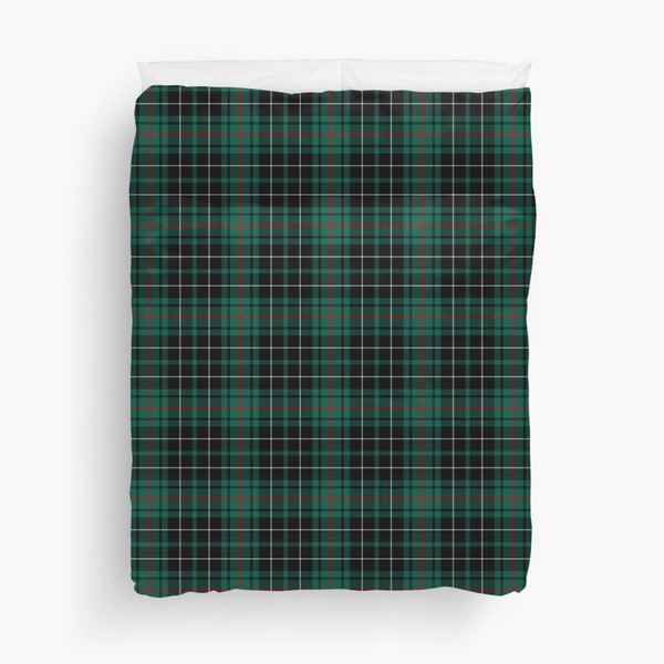 Clan MacAulay Hunting Tartan Duvet Cover