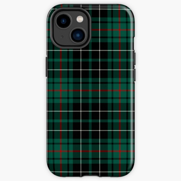 MacAulay Hunting tartan iPhone case