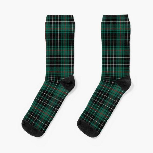 Clan MacAulay Hunting tartan socks from Plaidwerx.com