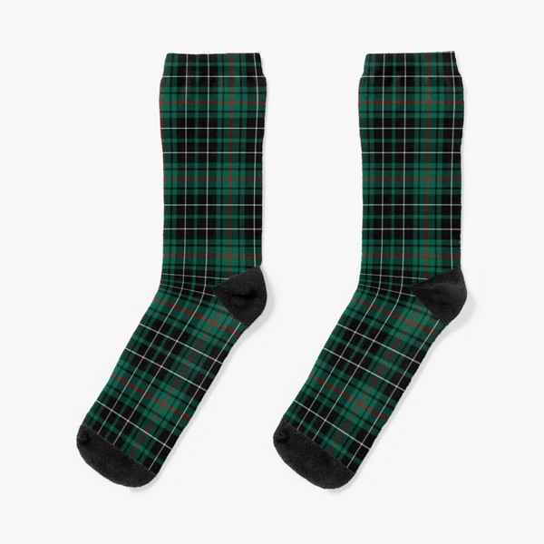 MacAulay Hunting tartan socks