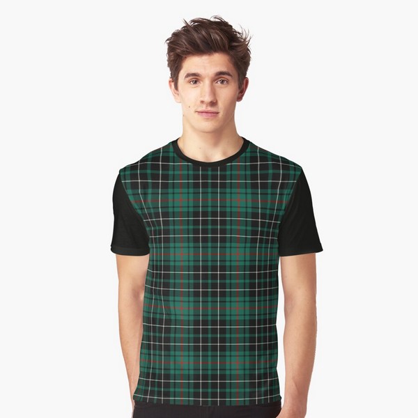 MacAulay Hunting tartan tee shirt