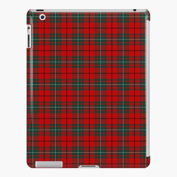 Clan MacAulay Tartan iPad Case