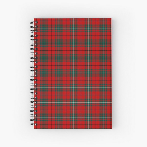 MacAulay tartan spiral notebook