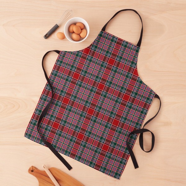 MacBean tartan apron