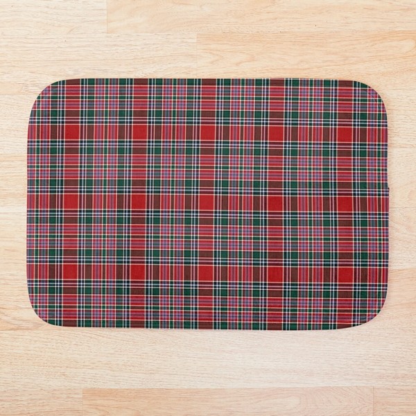 MacBean tartan floor mat