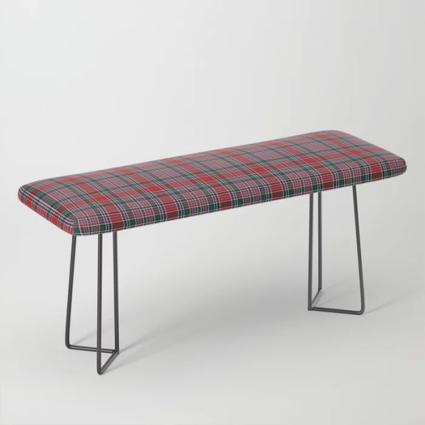 MacBean tartan bench