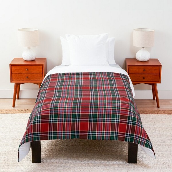 MacBean tartan comforter