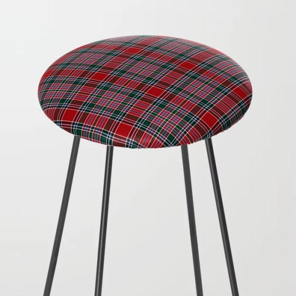 MacBean tartan counter stool