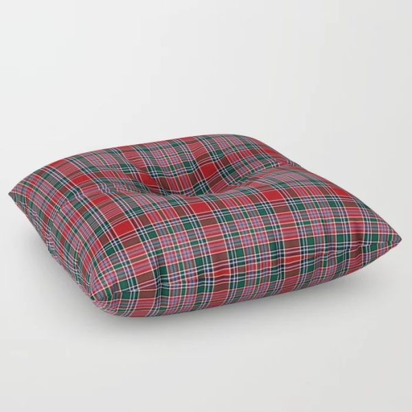 MacBean tartan floor pillow