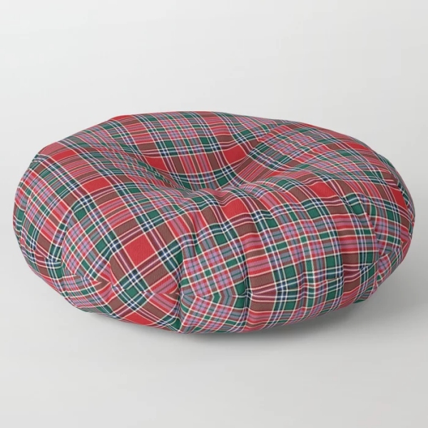 MacBean tartan floor pillow