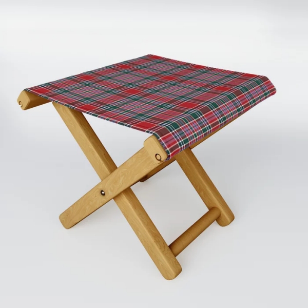 MacBean tartan folding stool