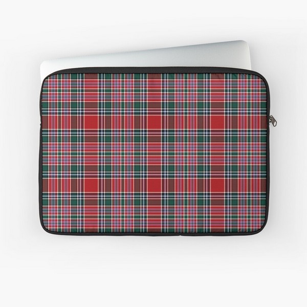 MacBean tartan laptop sleeve