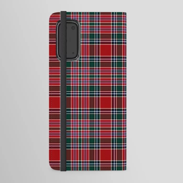 MacBean tartan Samsung Galaxy wallet case
