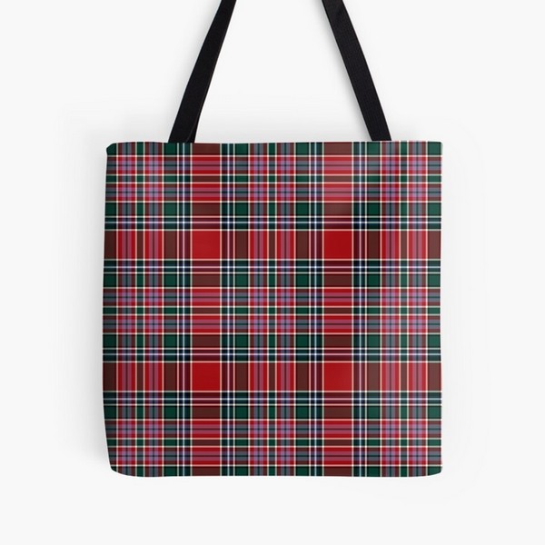 MacBean tartan tote bag