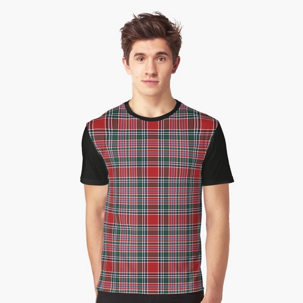 MacBean tartan tee shirt