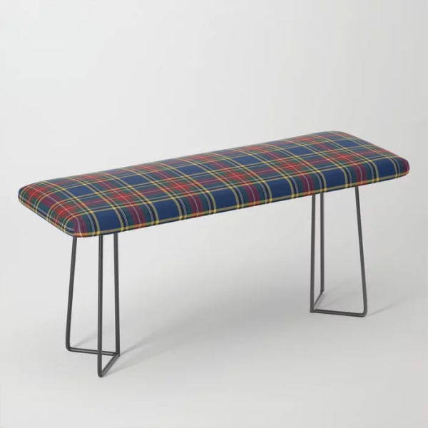 Clan MacBeth Tartan Bench