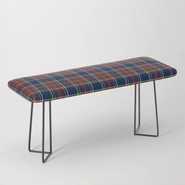 MacBeth tartan bench