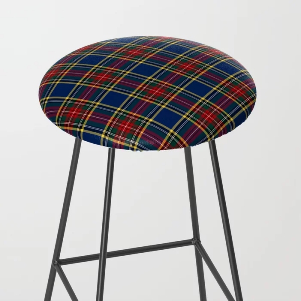 MacBeth tartan bar stool
