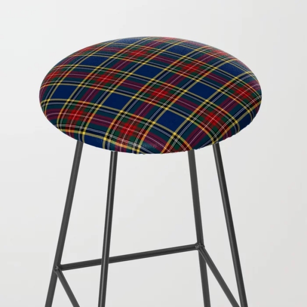 Clan MacBeth Tartan Bar Stool