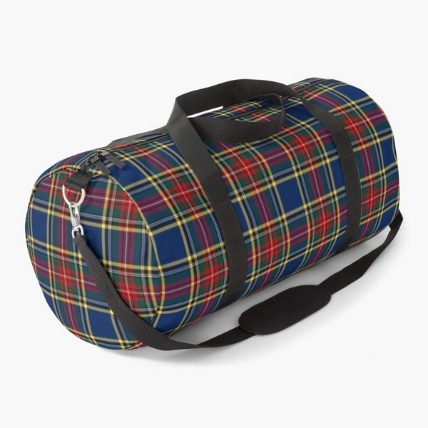 MacBeth tartan duffle bag