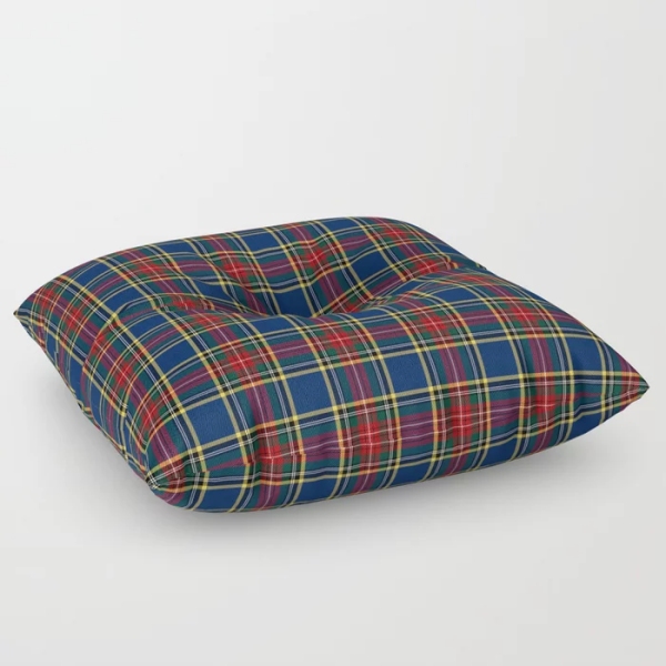 MacBeth tartan floor pillow