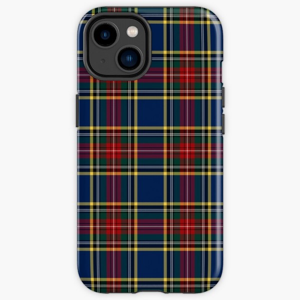 MacBeth tartan iPhone case