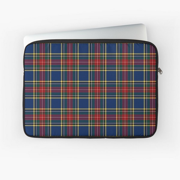 MacBeth tartan laptop sleeve