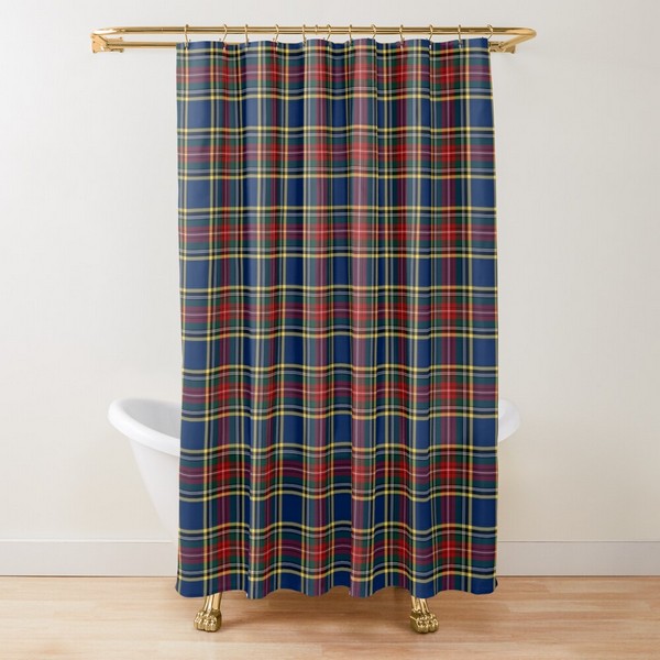 MacBeth tartan shower curtain