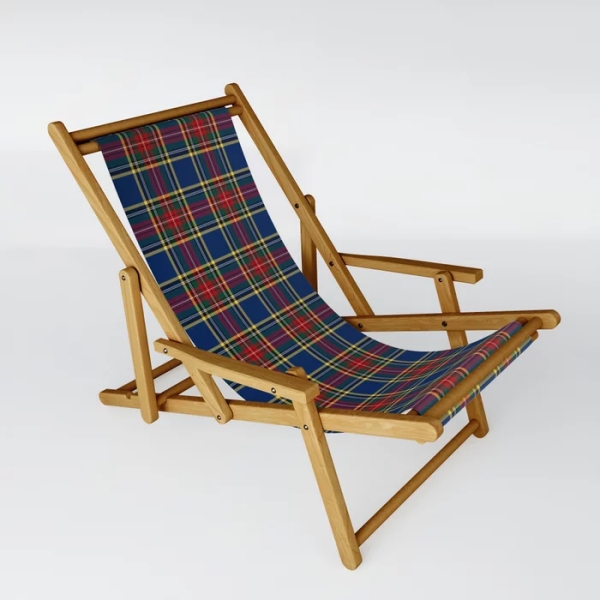 MacBeth tartan sling chair