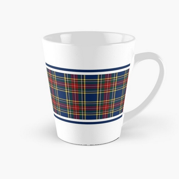 MacBeth tartan tall mug