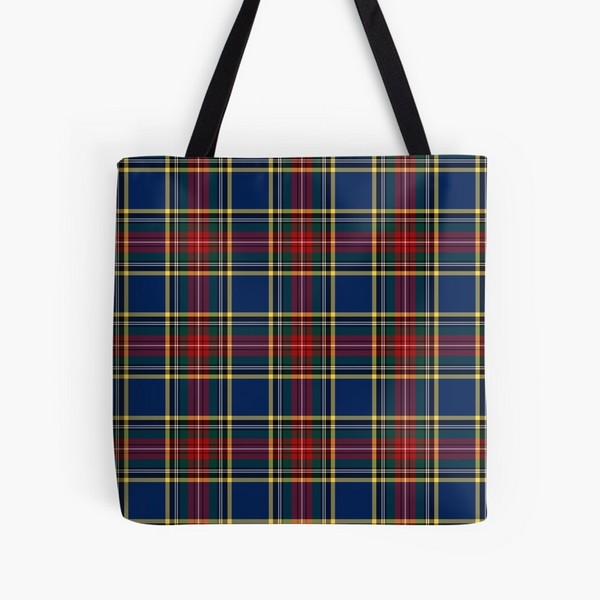 MacBeth tartan tote bag