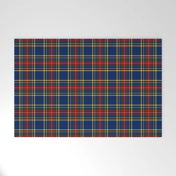 Clan MacBeth Tartan Welcome Mat