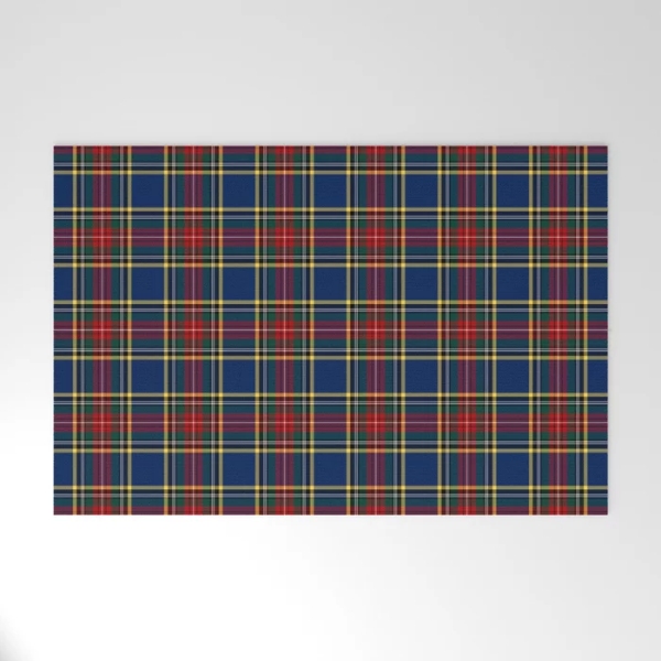 MacBeth tartan welcome mat