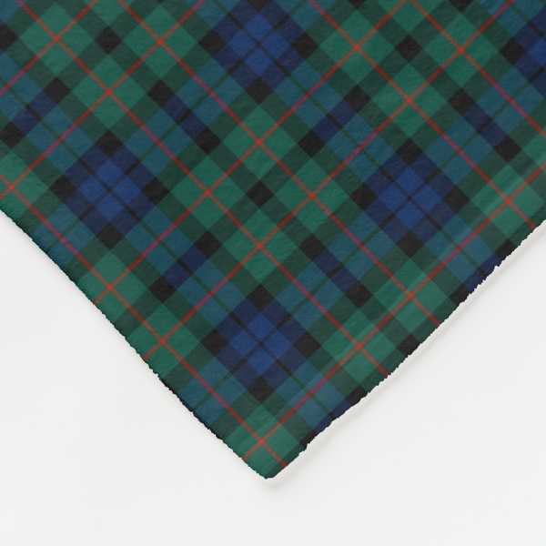 MacCallum tartan fleece blanket