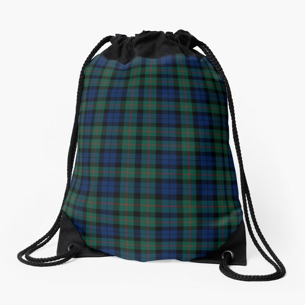 MacCallum tartan drawstring bag