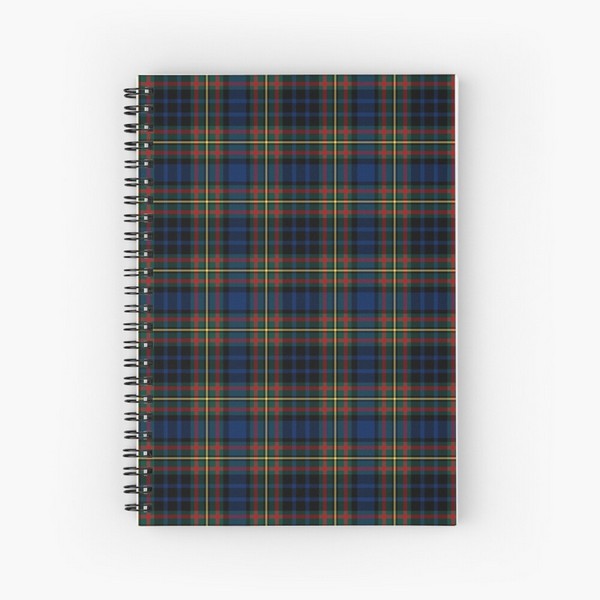 MacClellan tartan spiral notebook