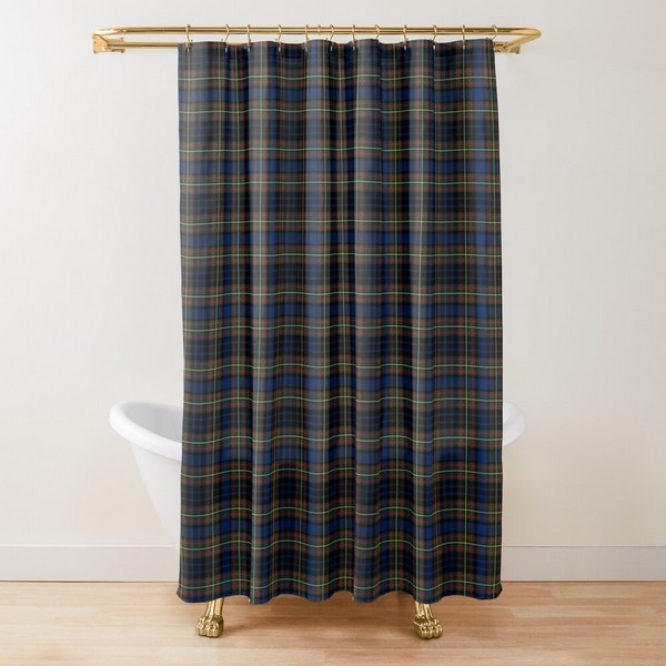 MacClellan tartan shower curtain