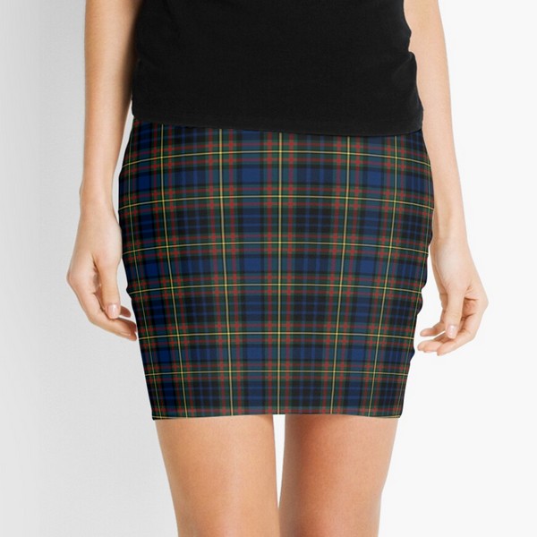 MacClellan tartan mini skirt