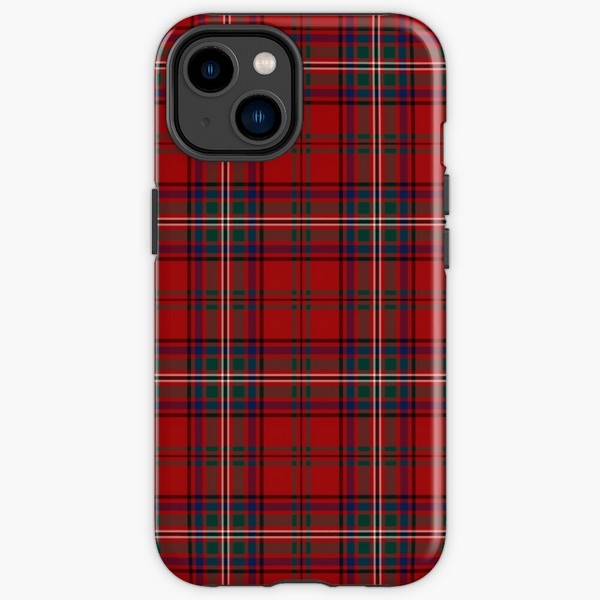 MacClure tartan iPhone case