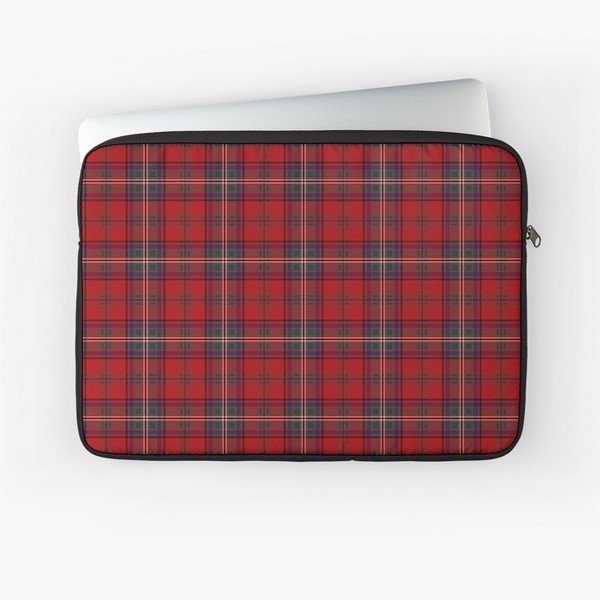 MacClure tartan laptop sleeve