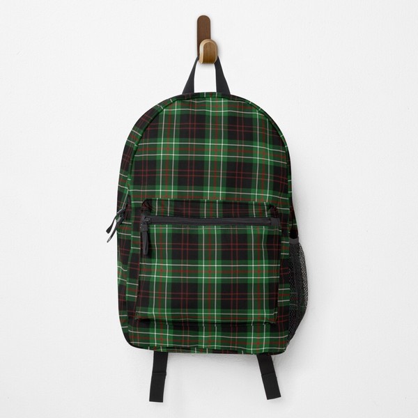 MacDiarmid tartan backpack