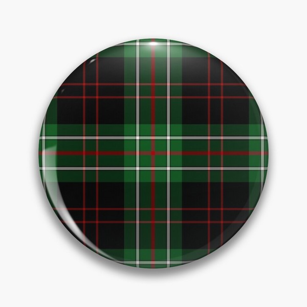 MacDiarmid tartan pinback button