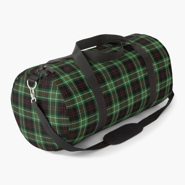 MacDiarmid tartan duffle bag