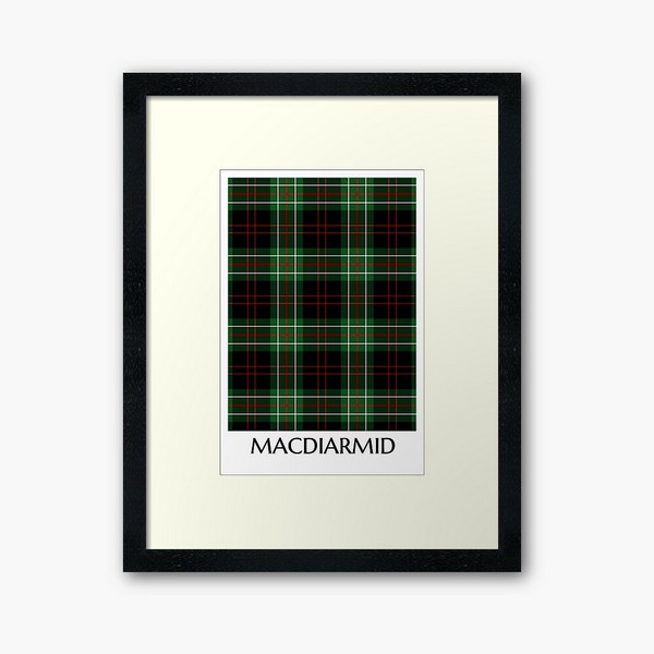 Clan MacDiarmid Tartan Framed Print