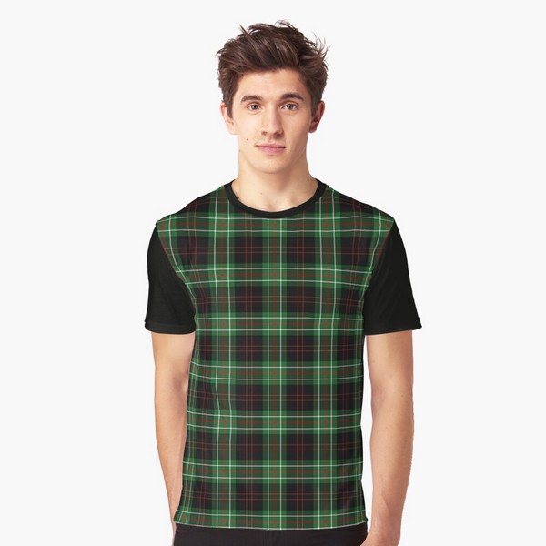 MacDiarmid tartan tee shirt