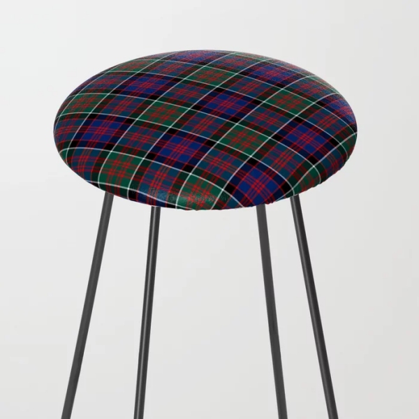 Clan MacDonald of Clanranald Tartan Counter Stool