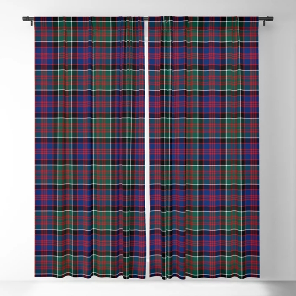 MacDonald of Clanranald tartan blackout curtains