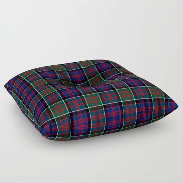 MacDonald of Clanranald tartan floor pillow